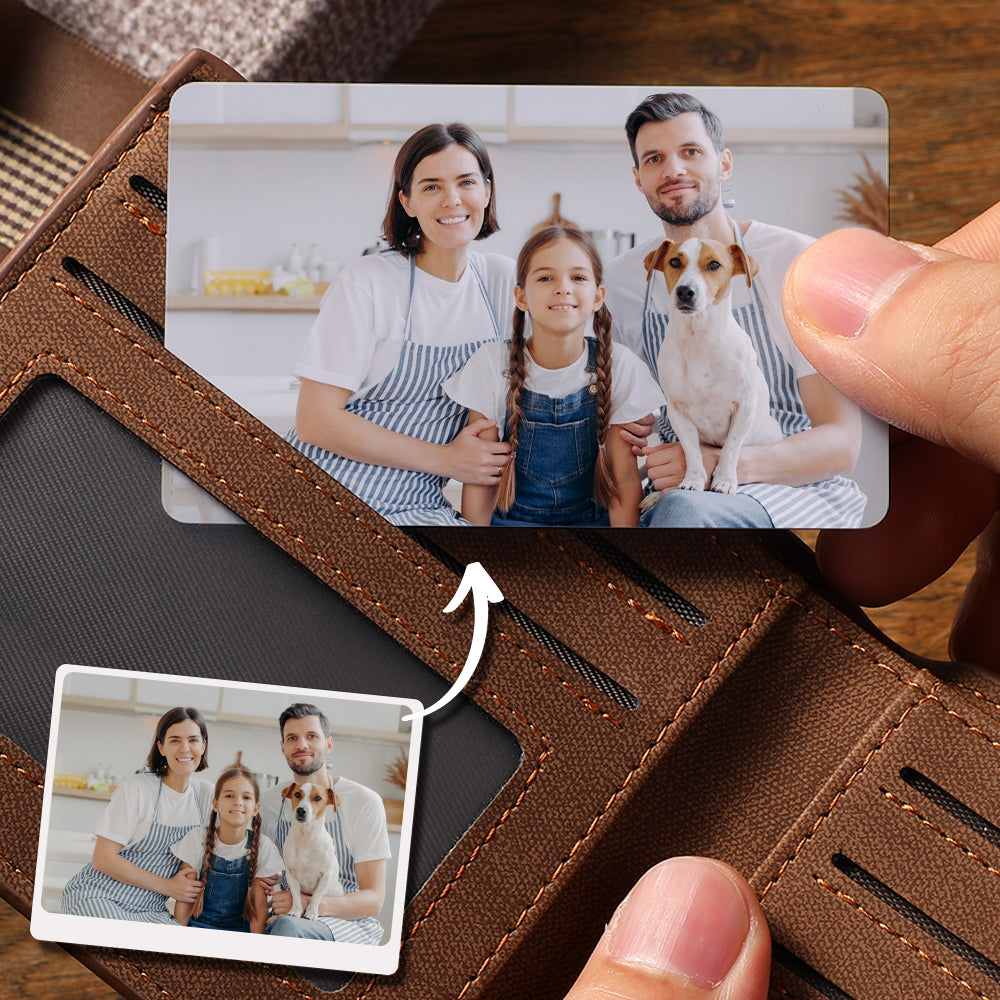Personalisierte Edelstahl-Wallet-Karte – Ein besonderes Erinnerungsstück für dein Event