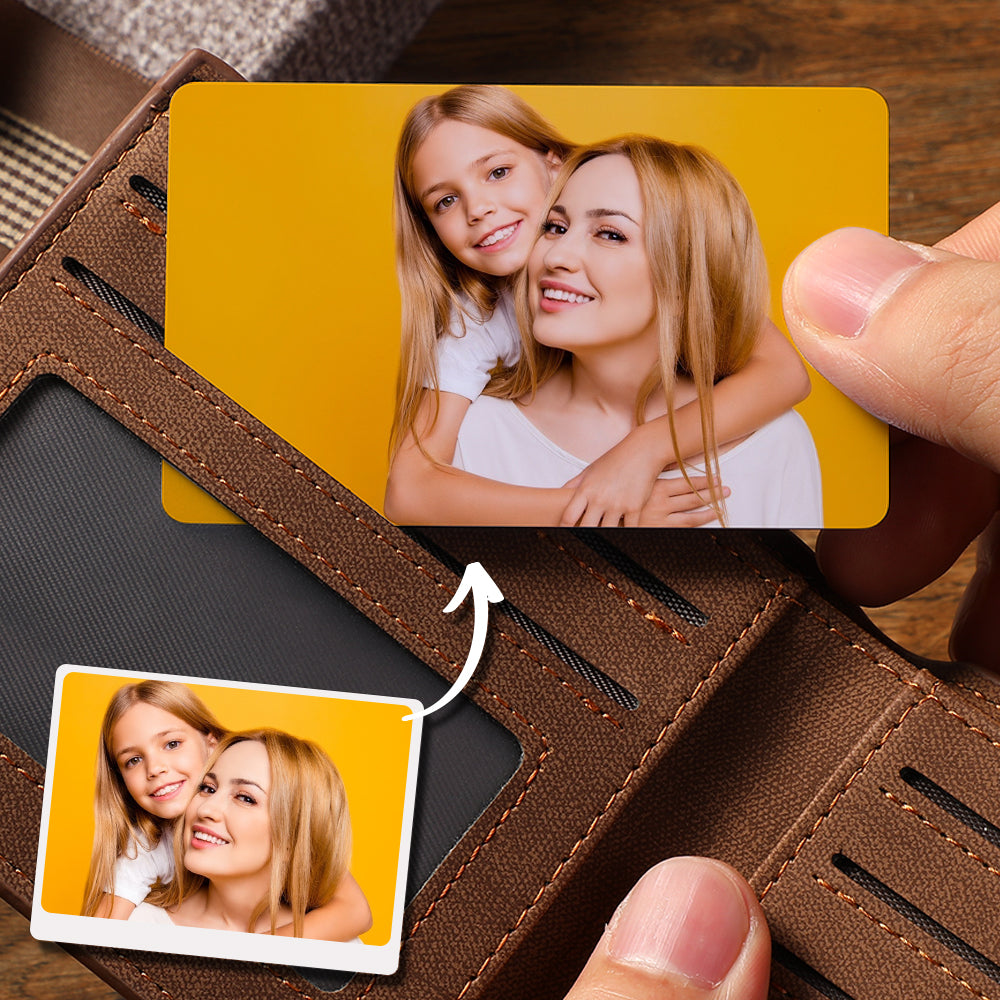 Personalisierte Edelstahl-Wallet-Karte – Ein besonderes Erinnerungsstück für dein Event