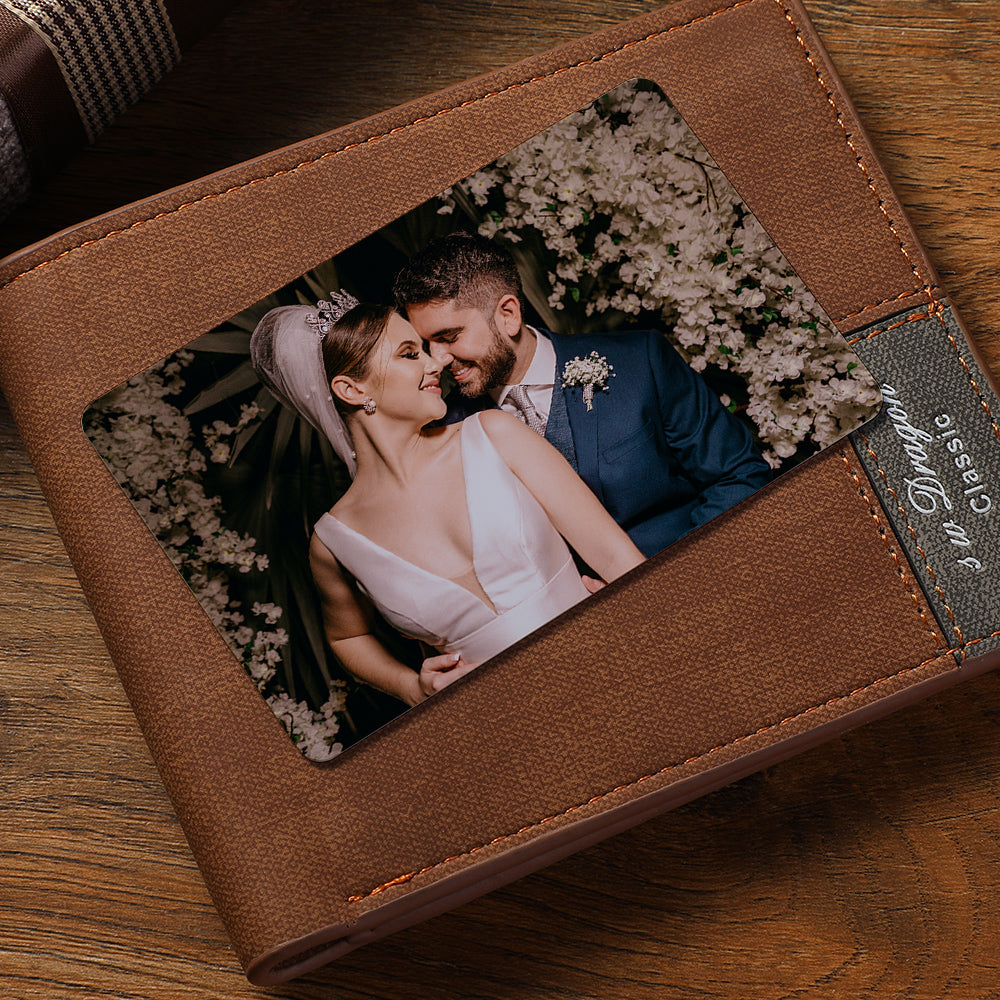 Personalisierte Edelstahl-Wallet-Karte – Ein besonderes Erinnerungsstück für dein Event