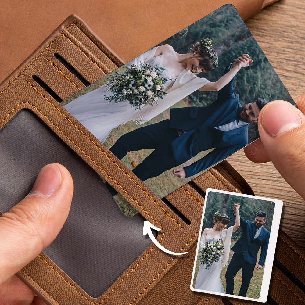 Personalisierte Edelstahl-Wallet-Karte – Ein besonderes Erinnerungsstück für dein Event