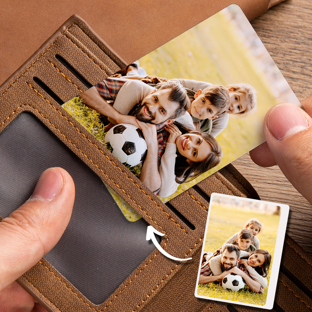 Personalisierte Edelstahl-Wallet-Karte – Ein besonderes Erinnerungsstück für dein Event