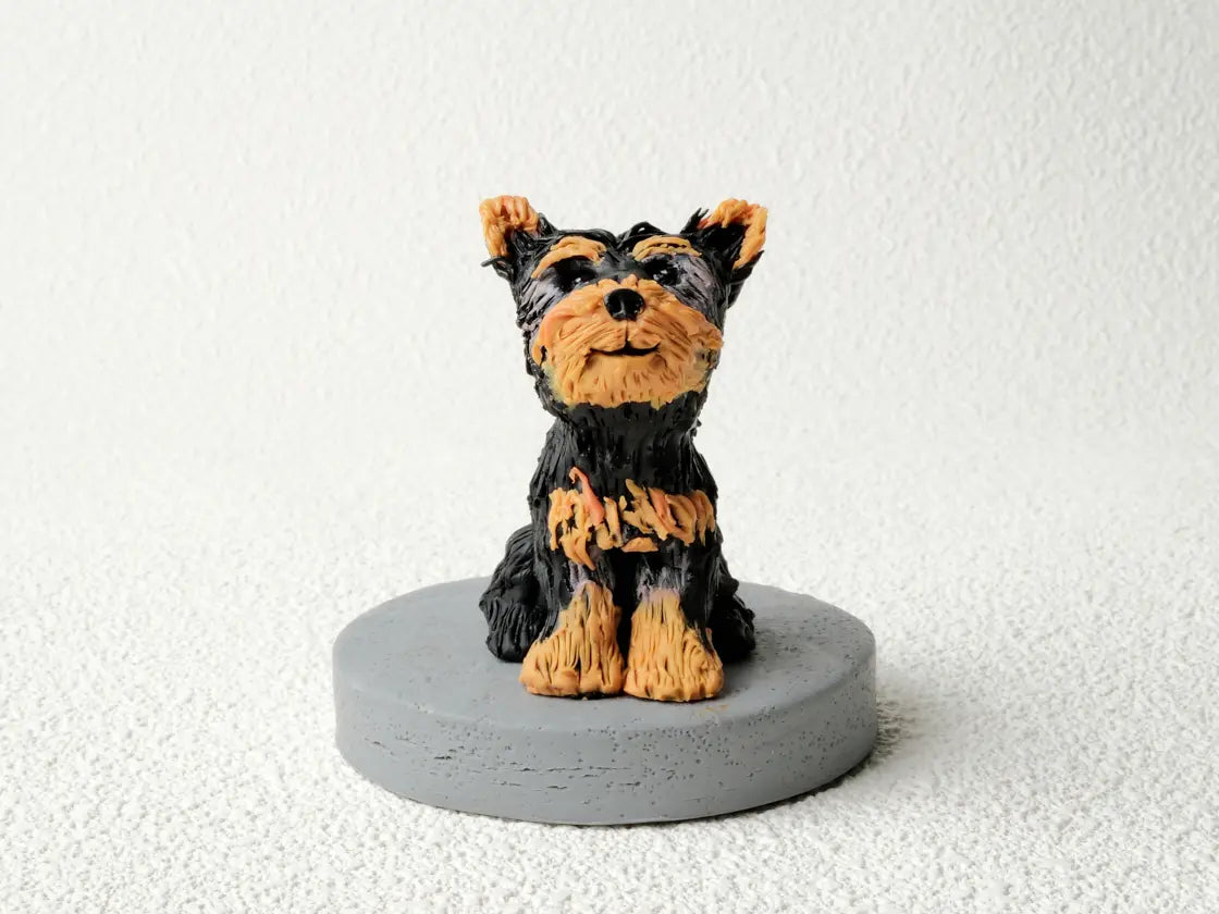 🐶 Handgefertigte Hundefigur – komplett individuell nach deinem Foto